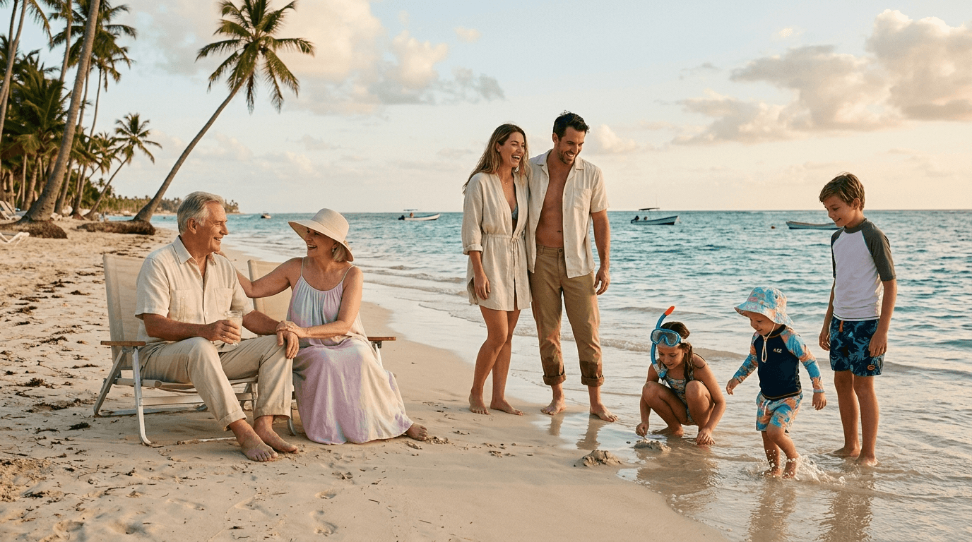 Viaje Familiar Multigeneracional a Punta Cana